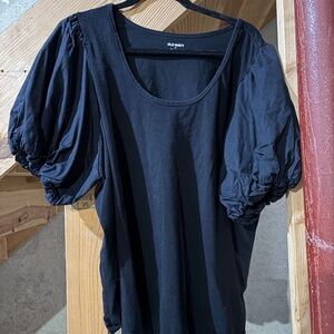 Old Navy Black Short Sleeve Top